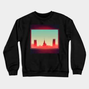 Minsk | Comics Style Crewneck Sweatshirt